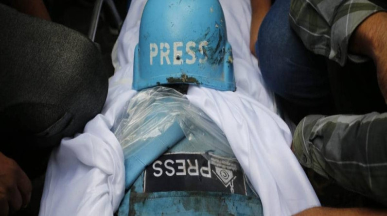46 صحفياً استشهدوا خلال حرب غزة.. مراسلون بلا حدود تدين جرائم الاحتلال وتؤكد: استهداف الإعلام جريمة حرب